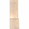 Ekena Millwork Portland Smooth Timber Gable Bracket, Douglas Fir, 60"W x 17"H x 5 1/2"D x 5 1/2"F, 7/12 Pitch GBW060X17X0606POR00SDF - alternate 4